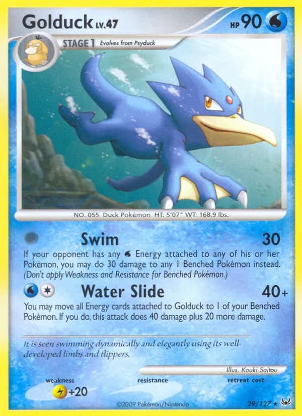Golduck – Platinum 29