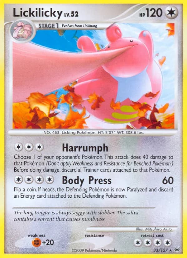 Lickilicky – Platinum 33