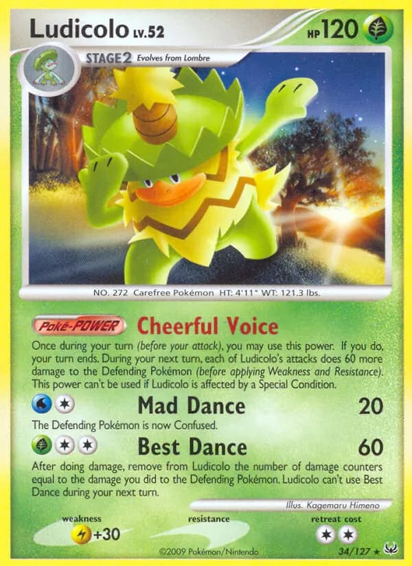 Ludicolo – Platinum 34