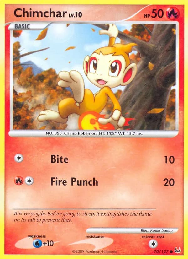 Chimchar – Platinum 70