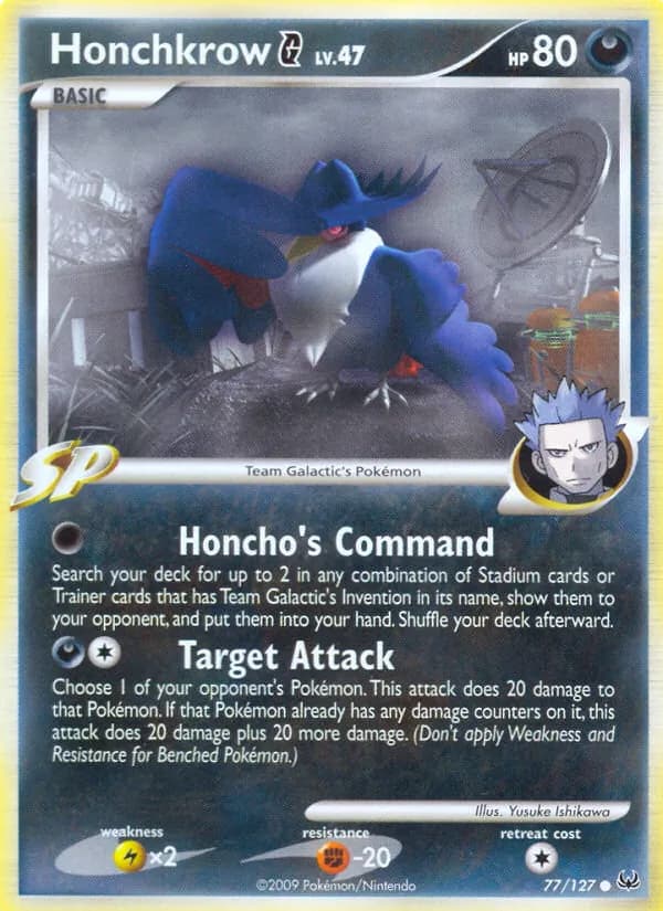 Honchkrow G – Platinum 77