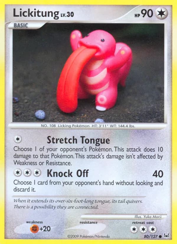 Lickitung – Platinum 80