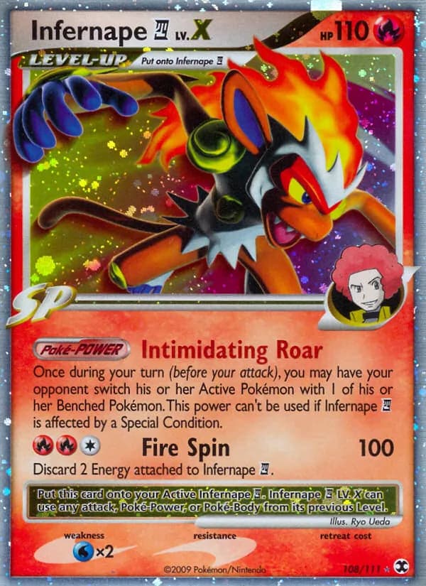 Infernape E4 LV.X – Rising Rivals 108
