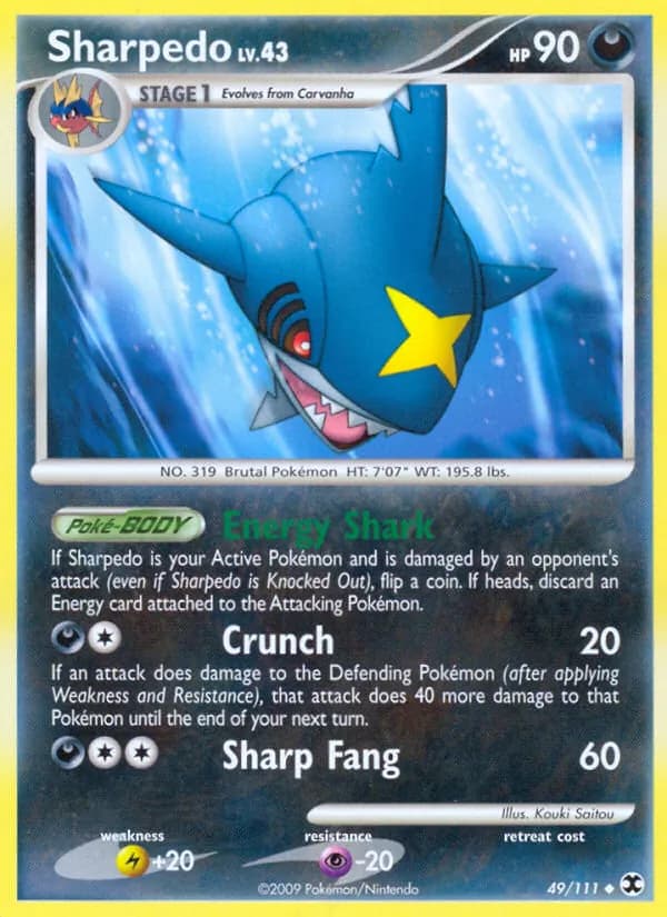 Sharpedo – Rising Rivals 49