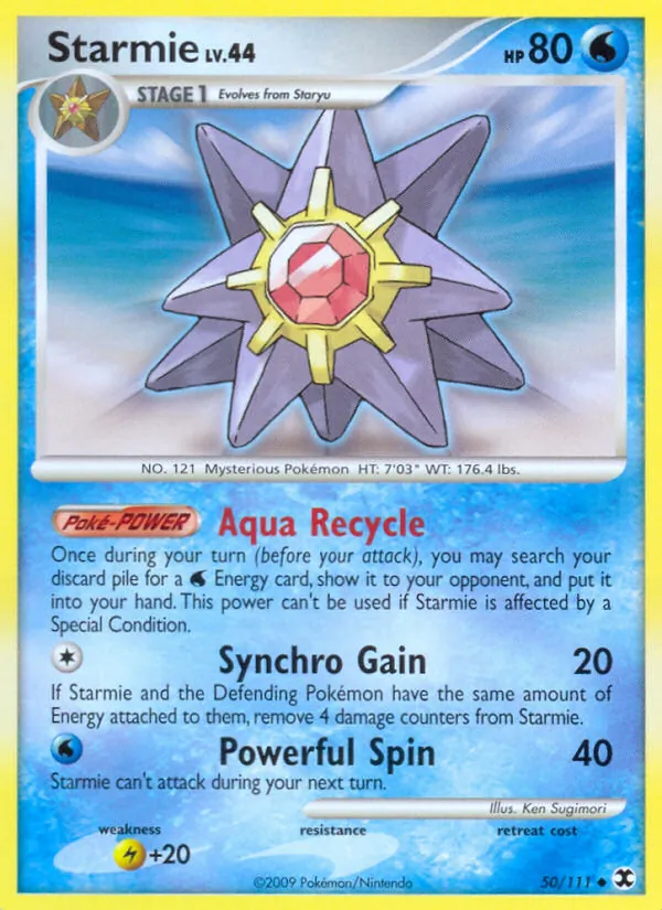 Starmie – Rising Rivals 50