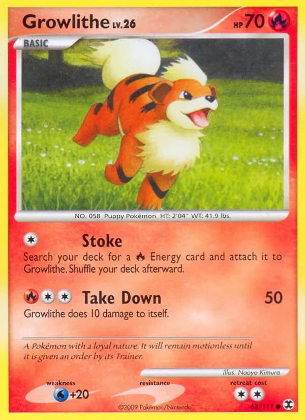 Growlithe – Rising Rivals 63