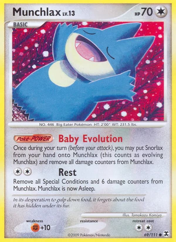 Munchlax – Rising Rivals 69