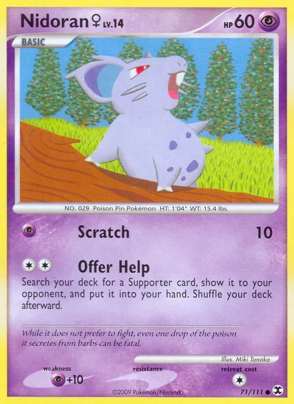 Nidoran ♀ – Rising Rivals 71