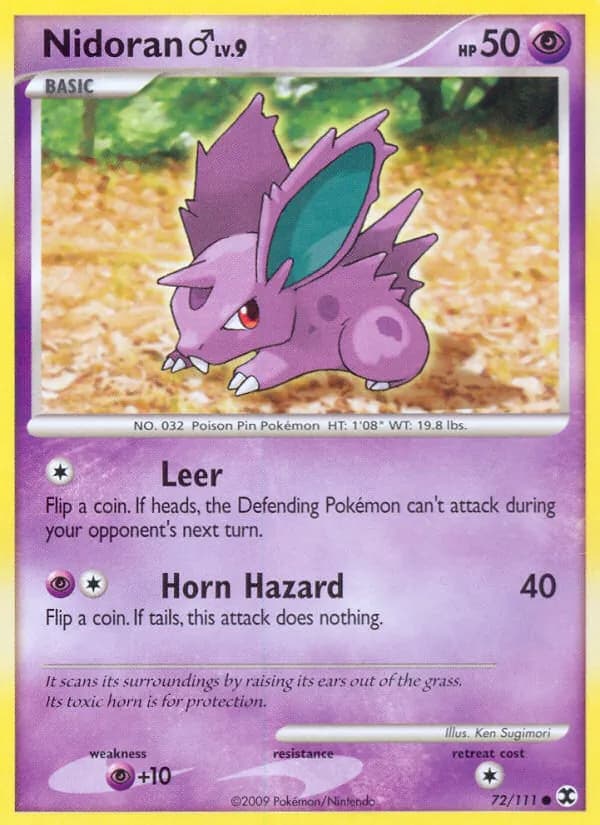 Nidoran ♂ – Rising Rivals 72