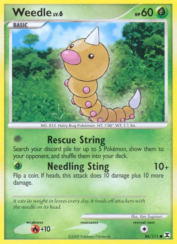Weedle – Rising Rivals 86