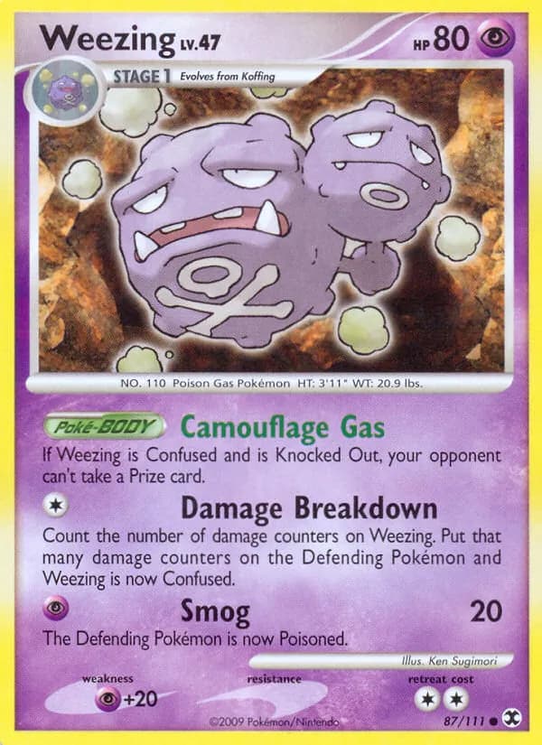 Weezing – Rising Rivals 87