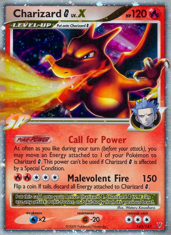 Charizard G LV.X – Supreme Victors 143