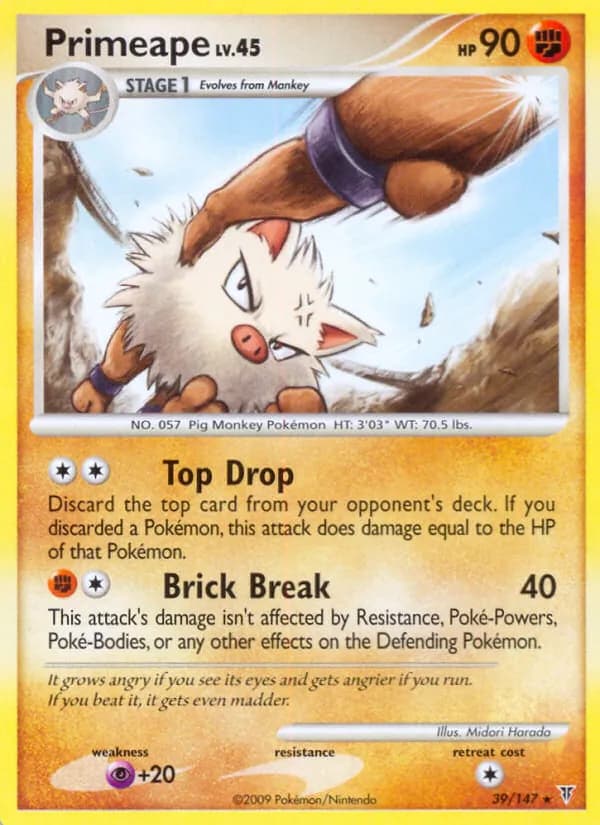 Primeape – Supreme Victors 39