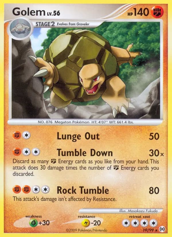 Golem – Arceus 19