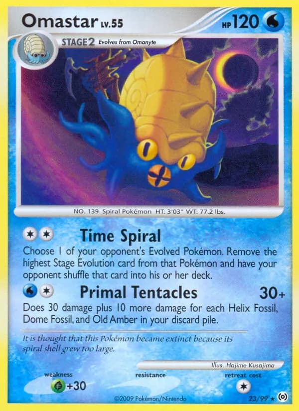 Omastar – Arceus 23