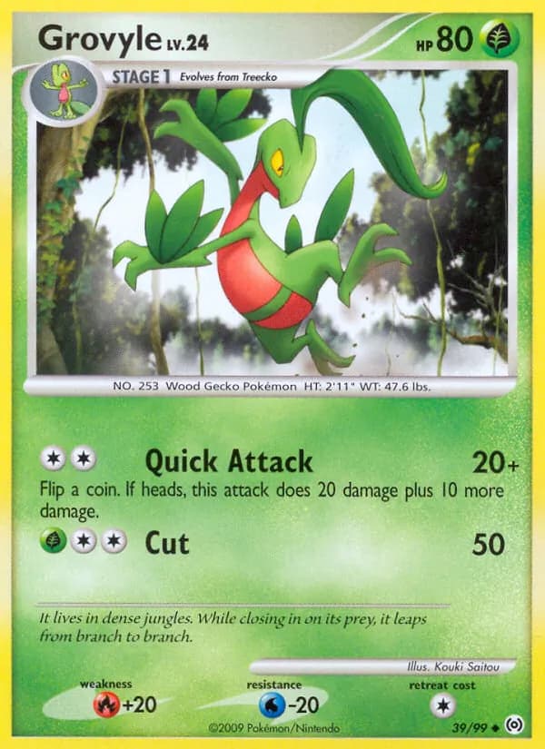 Grovyle – Arceus 39