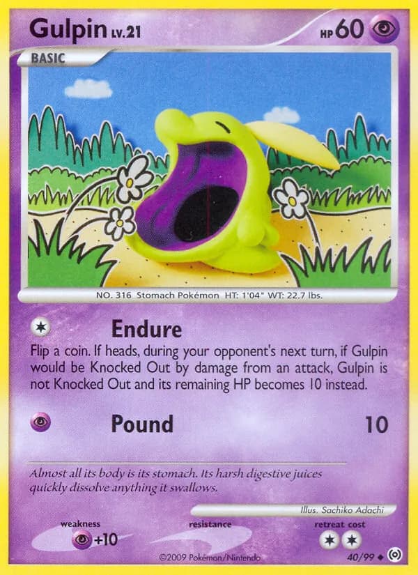 Gulpin – Arceus 40