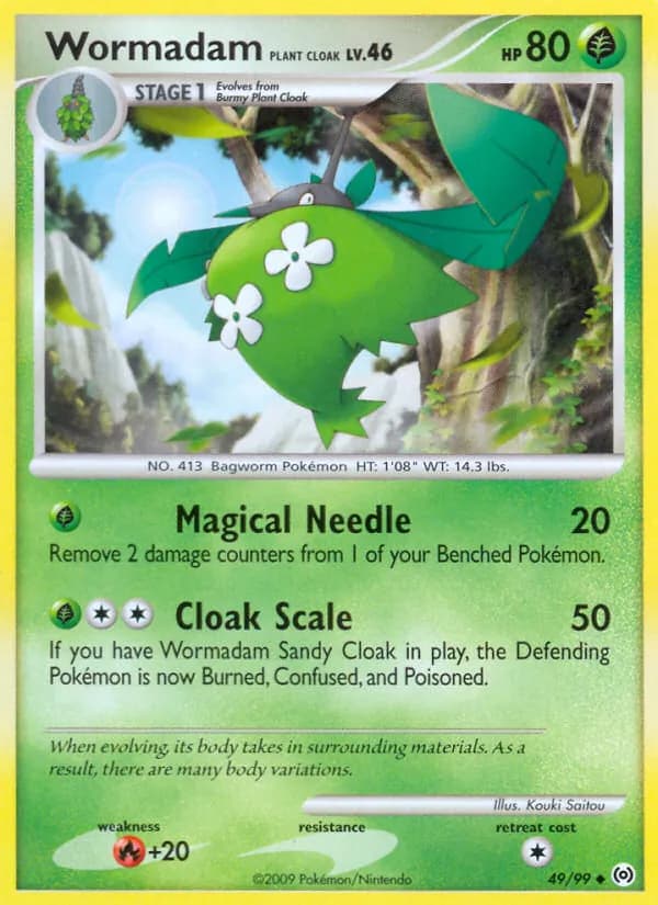 Wormadam Plant Cloak – Arceus 49