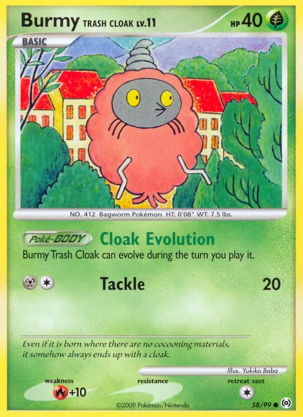 Burmy Trash Cloak – Arceus 58