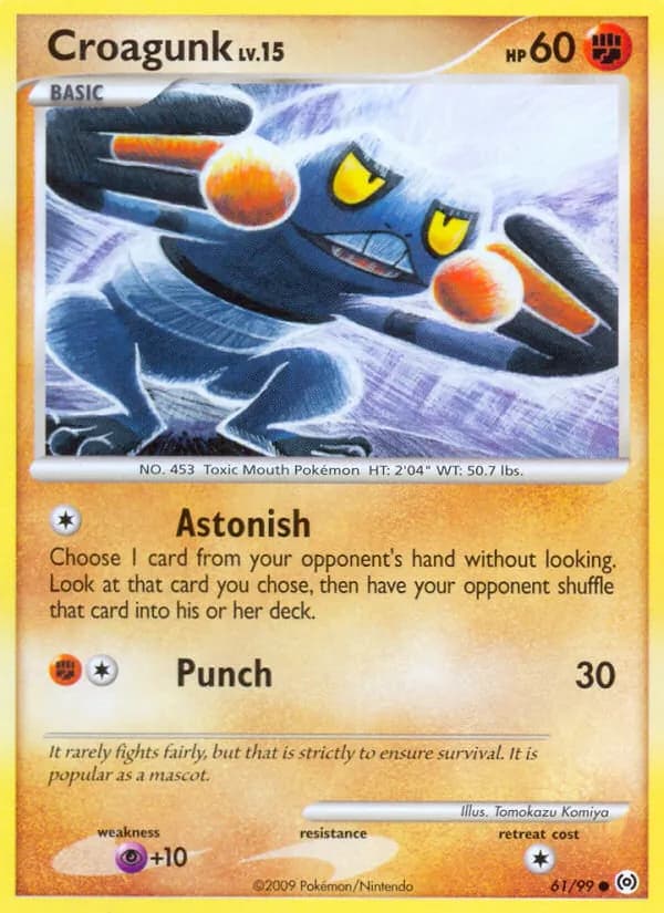 Croagunk – Arceus 61