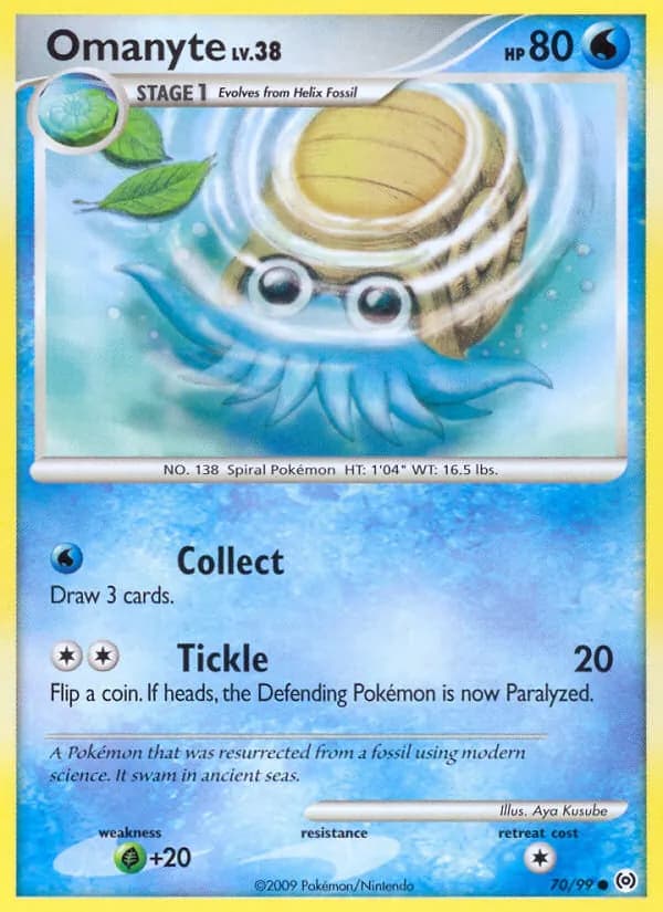 Omanyte – Arceus 70