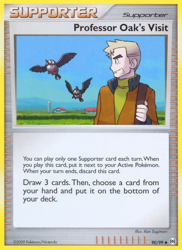 Professor Oak's Visit – Arceus 90