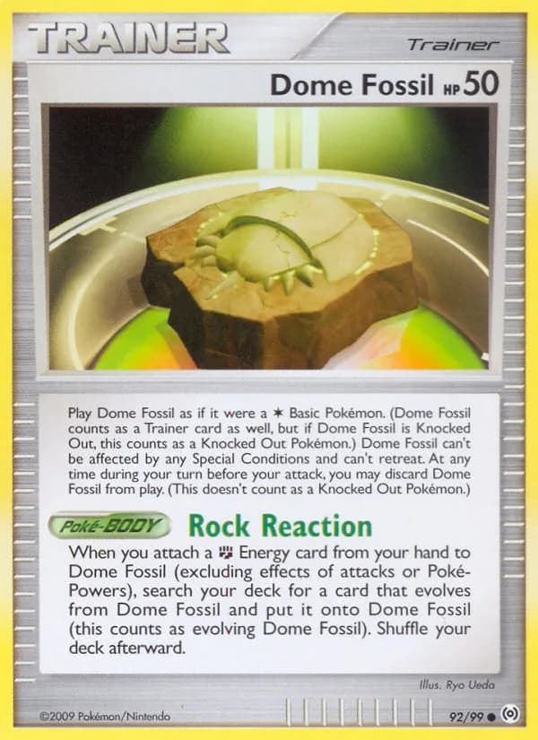 Dome Fossil – Arceus 92
