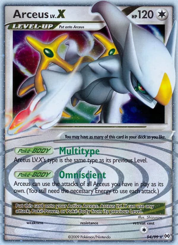 Arceus LV.X – Arceus 94