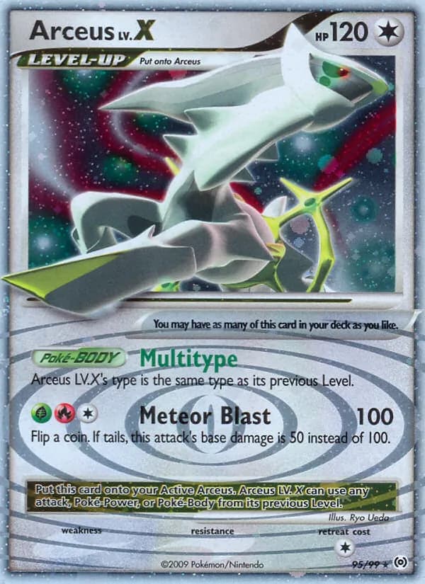 Arceus LV.X – Arceus 95