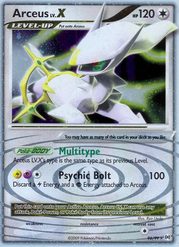 Arceus LV.X – Arceus 96