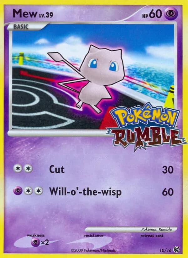 Mew – Pokémon Rumble 10