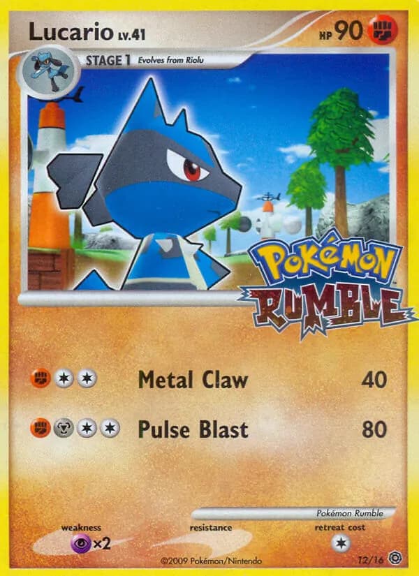 Lucario – Pokémon Rumble 12