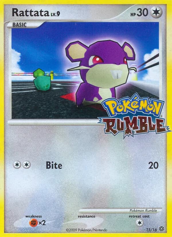 Rattata – Pokémon Rumble 15