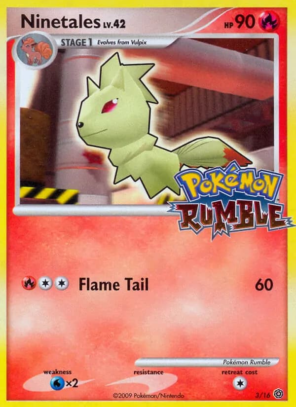Ninetales – Pokémon Rumble 3