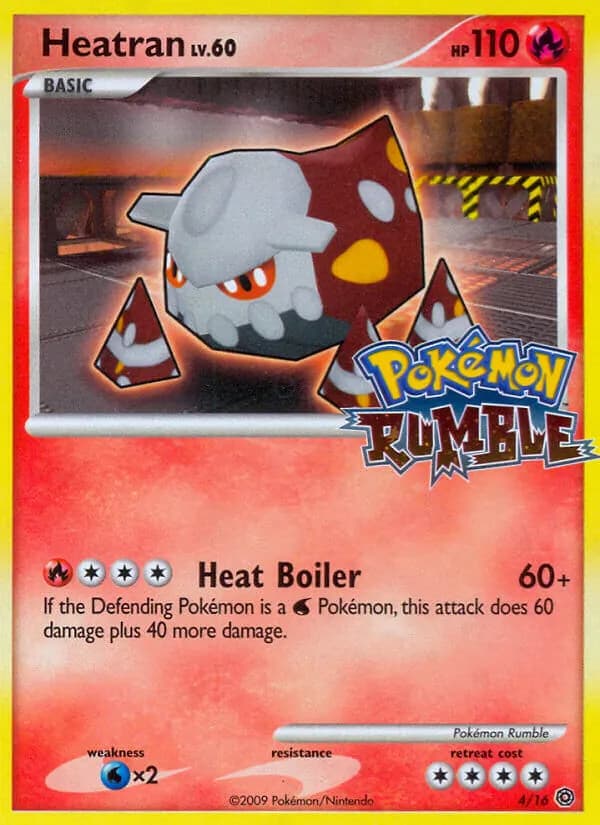 Heatran – Pokémon Rumble 4