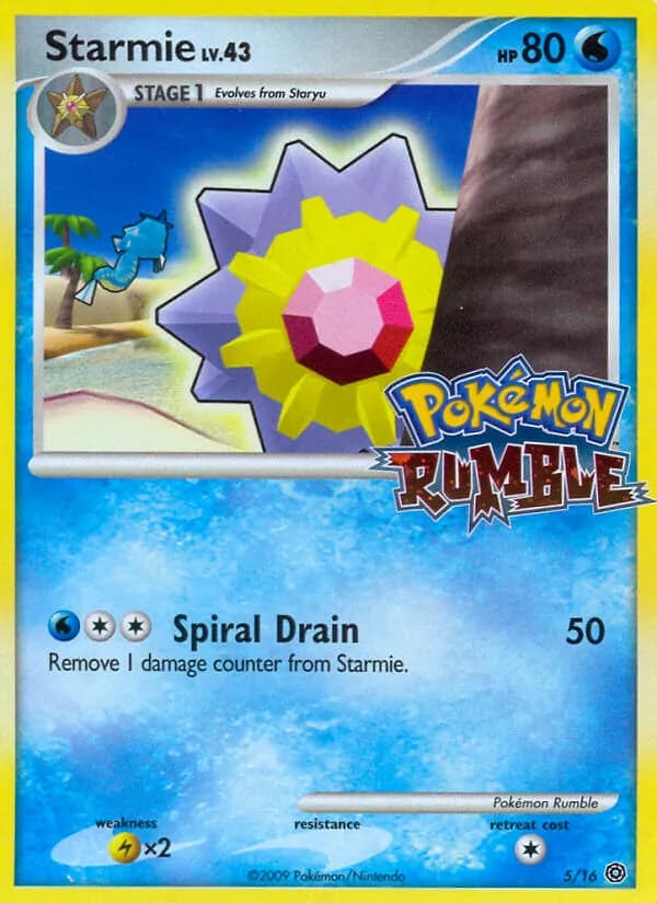 Starmie – Pokémon Rumble 5