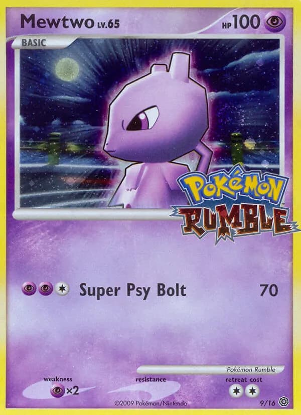 Mewtwo – Pokémon Rumble 9