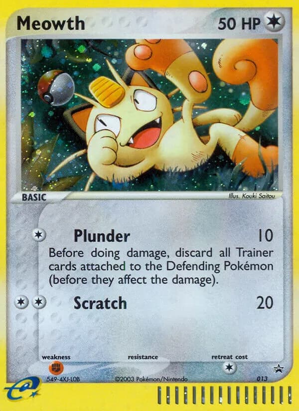 Meowth – Nintendo Black Star Promos 13