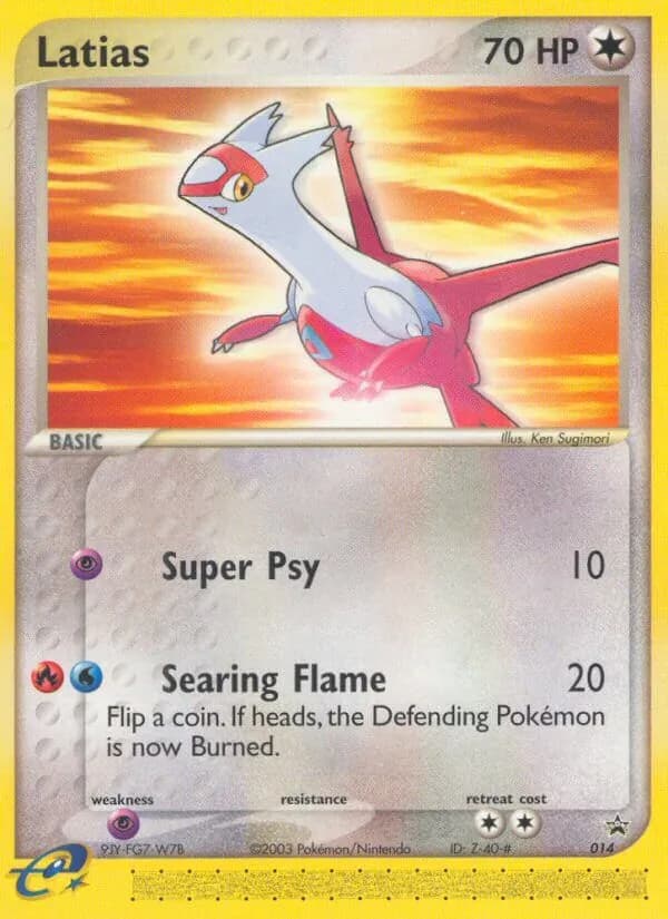 Latias – Nintendo Black Star Promos 14