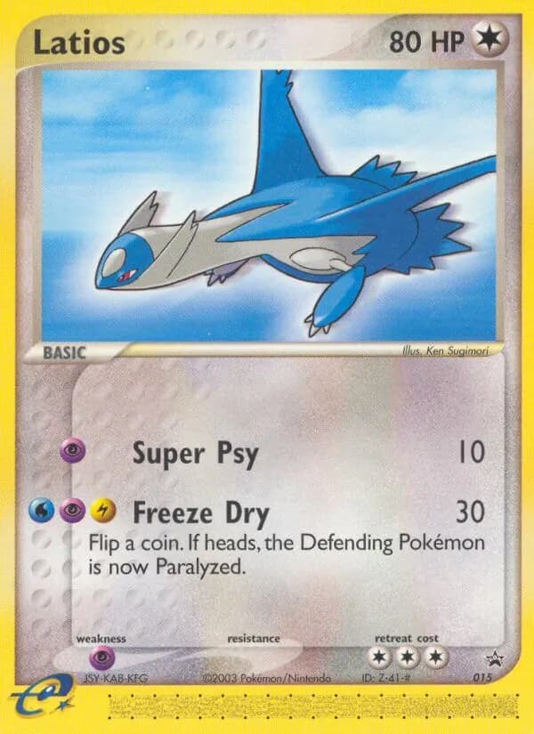 Latios – Nintendo Black Star Promos 15