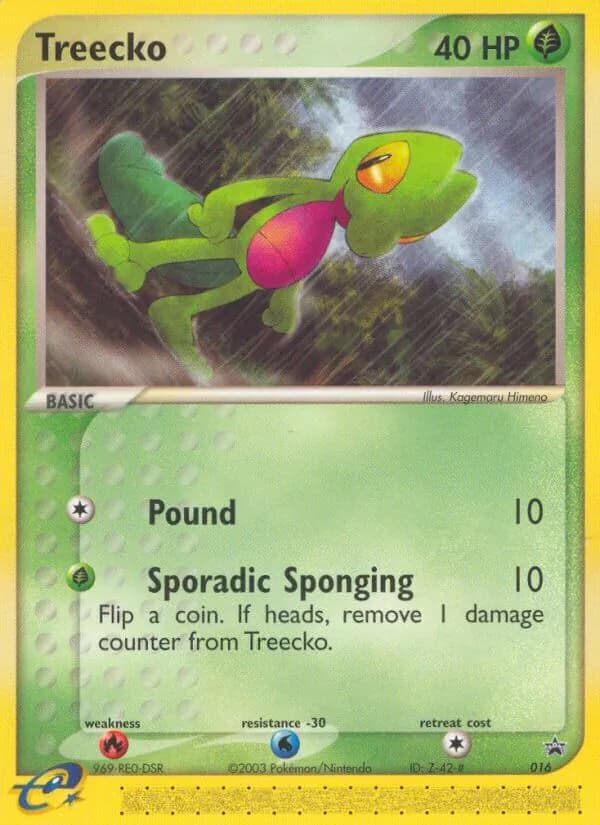 Treecko – Nintendo Black Star Promos 16
