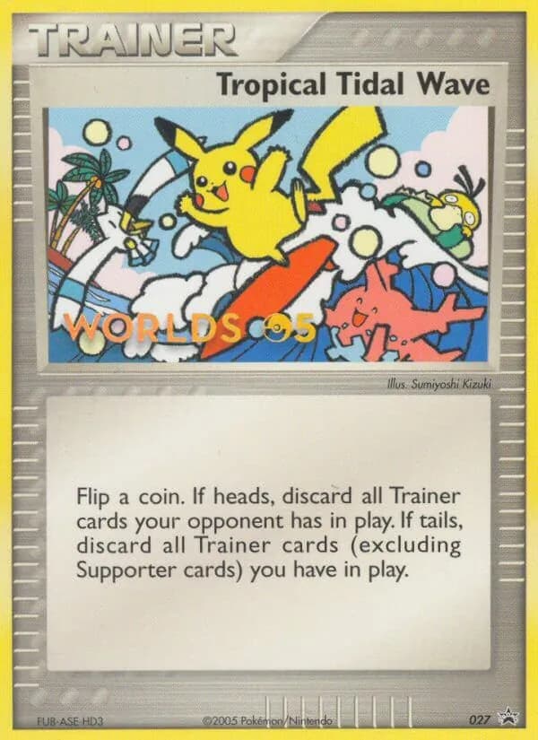 Tropical Tidal Wave – Nintendo Black Star Promos 27