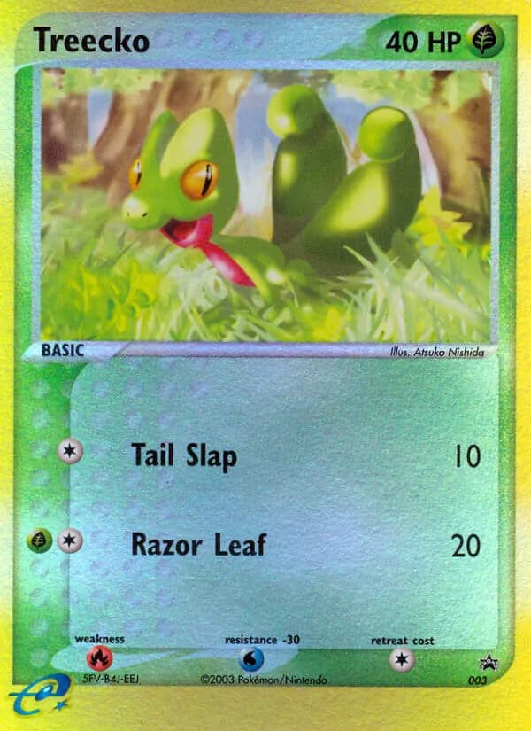 Treecko – Nintendo Black Star Promos 3