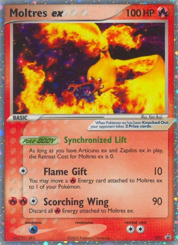 Moltres ex – Nintendo Black Star Promos 31