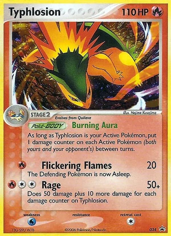 Typhlosion – Nintendo Black Star Promos 34