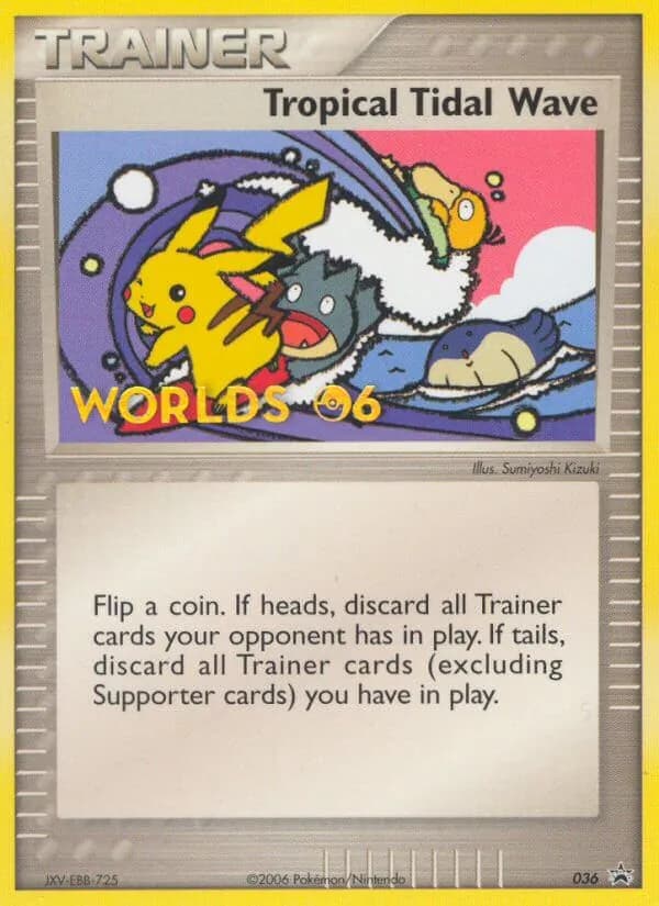Tropical Tidal Wave – Nintendo Black Star Promos 36