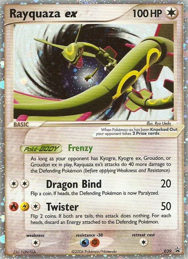 Rayquaza ex – Nintendo Black Star Promos 39