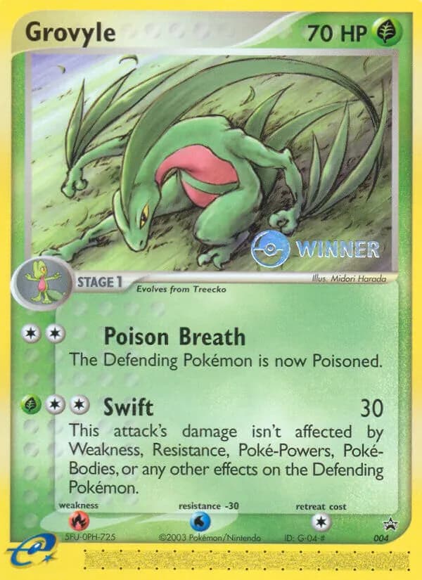 Grovyle – Nintendo Black Star Promos 4