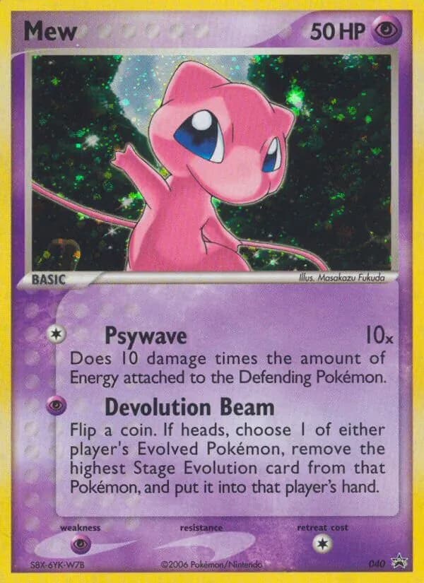 Mew – Nintendo Black Star Promos 40