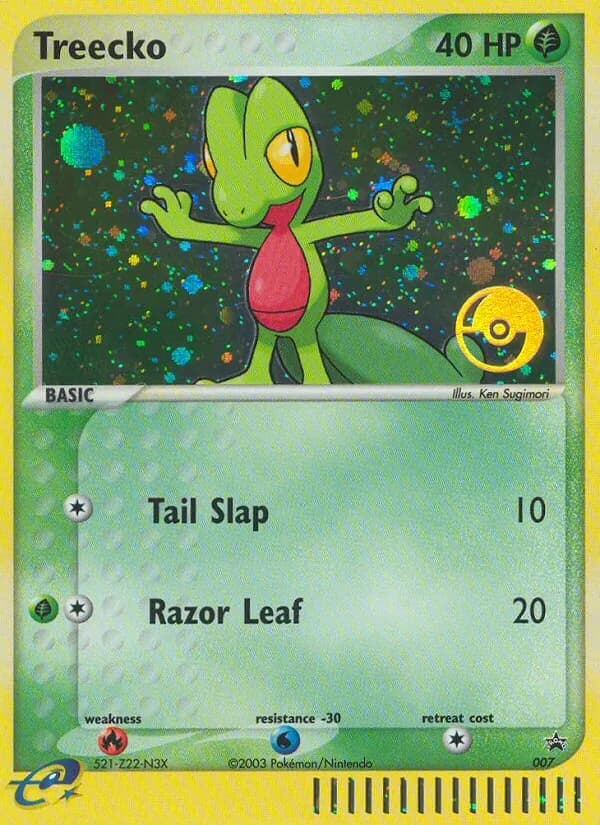 Treecko – Nintendo Black Star Promos 7